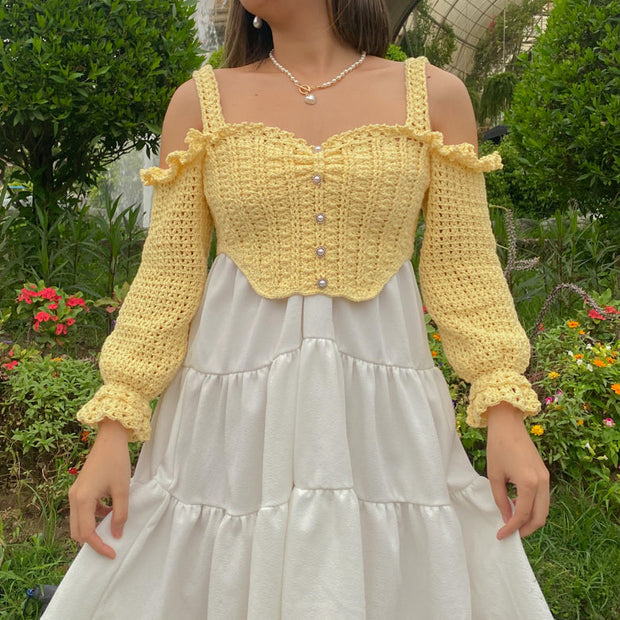 MIRANE CORSET TOP CROCHET PATTERN