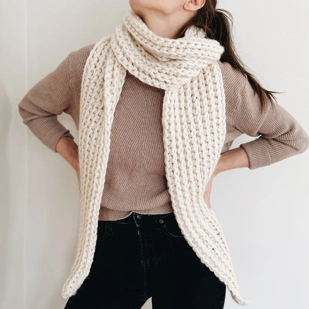 Chunky Oversized Scarf Crochet Pattern