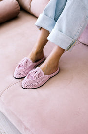 Tassel Mules Crochet Pattern