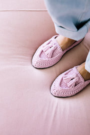 Tassel Mules Crochet Pattern