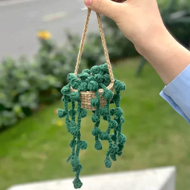 Car hanging plant- crochet pattern