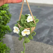 Car hanging plant- crochet pattern