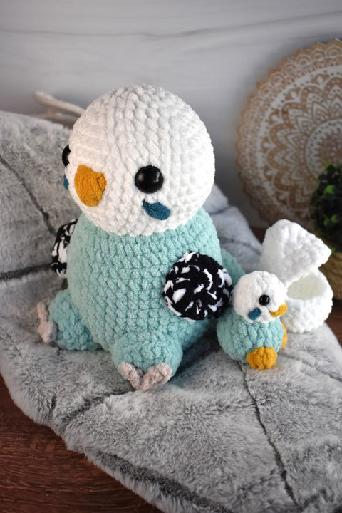 Budgie Family Crochet Pattern