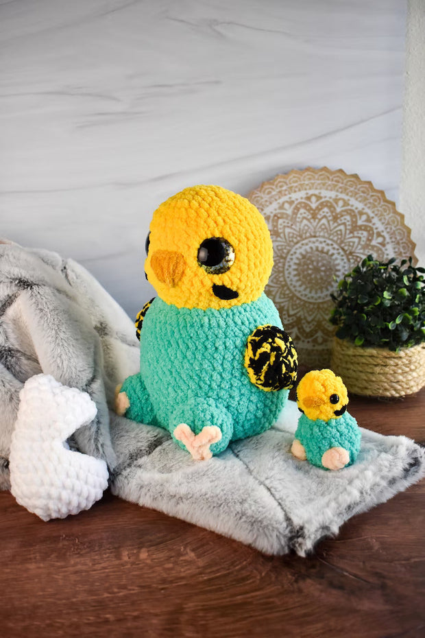 Budgie Family Crochet Pattern