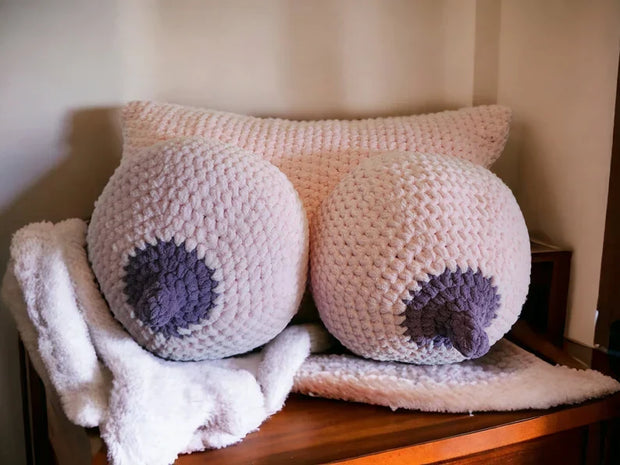 Giant Boobie Pillow crochet pattern