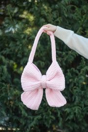 Bow Bag with tails Crochet Pattern