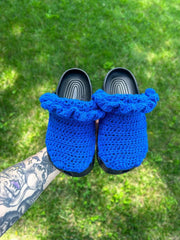 Crocs cover crochet pattern