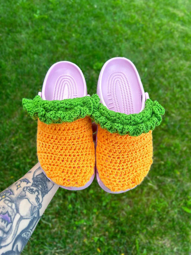 Crocs cover crochet pattern